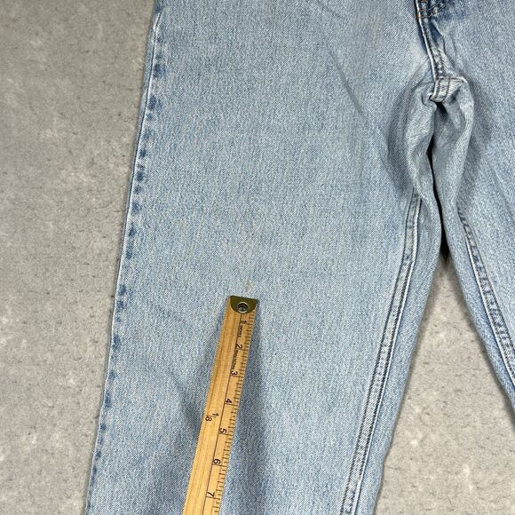 Vintage Y2K 2000 Levis 550 Men’s 34x34 Distressed Relaxed Fit Denim Jeans Blue - Picture 5 of 15